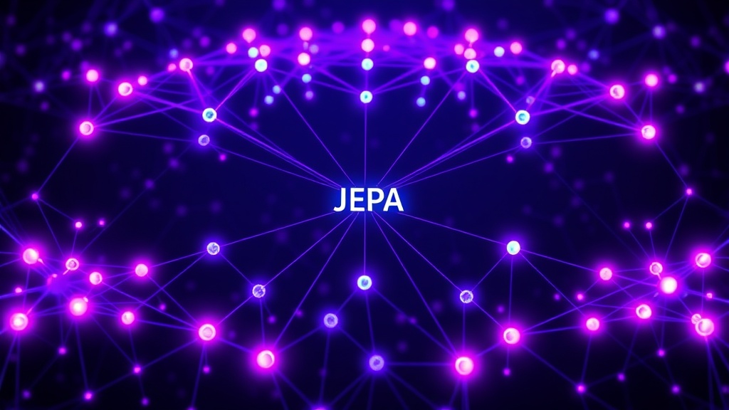 Diagram illustrating the core concepts of Joint Embedding Predictive Architectures (JEPA)