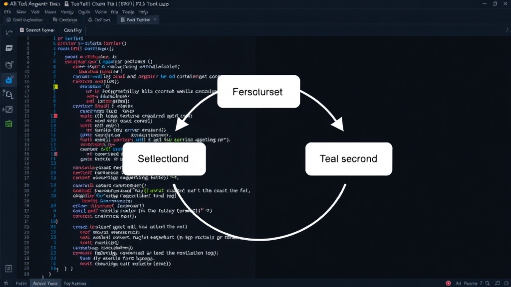 Diagram illustrating the agent loop: User Request -> Tool Decision -> Tool Call -> Response Generation