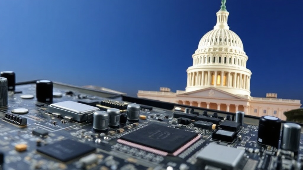 U.S. Capitol building dome, symbolizing legislative action on technology policy