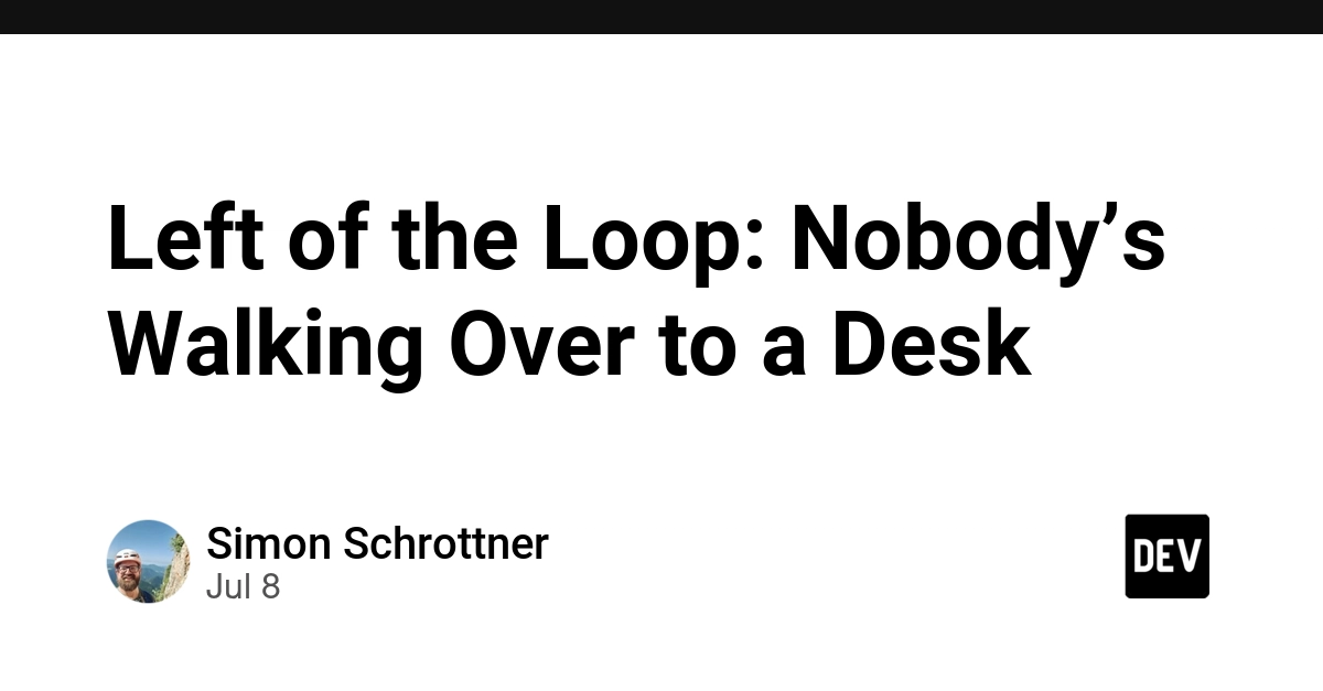 The Unwritten Rule: Why Informal Developer Communication Beats Formal Processes