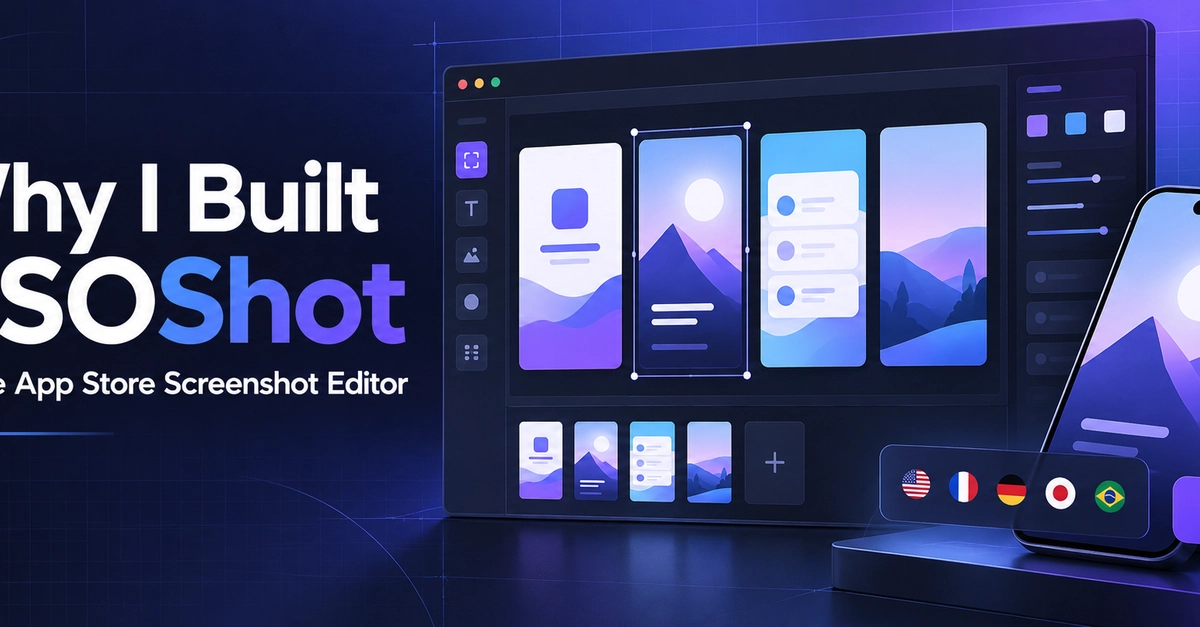 ASOShot Launches Free Editor to Streamline App Store Screenshot Creation