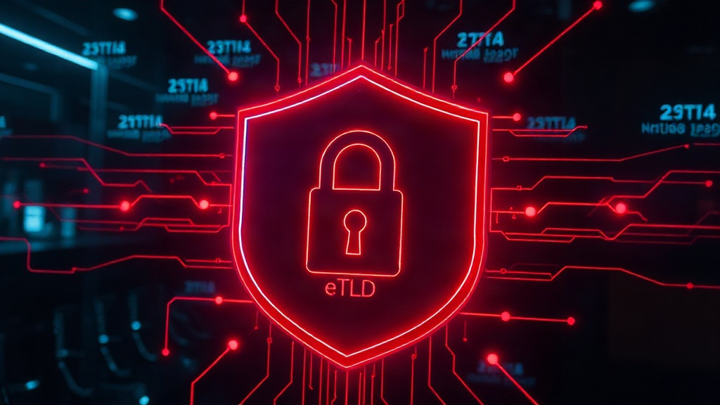 Diagram illustrating eTLD+1 domain matching for automation safety