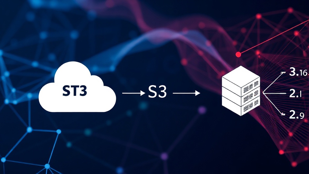 Diagram illustrating the flow of data from S3 to branch-aware storage