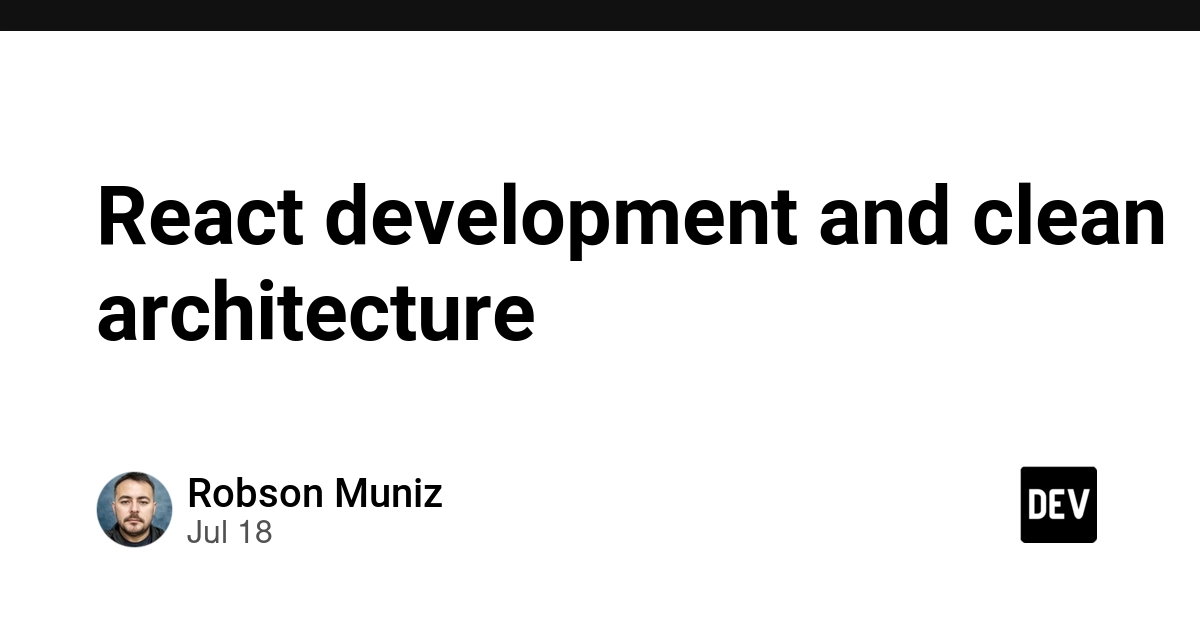 Clean Architecture: The Key to Scalable React Apps