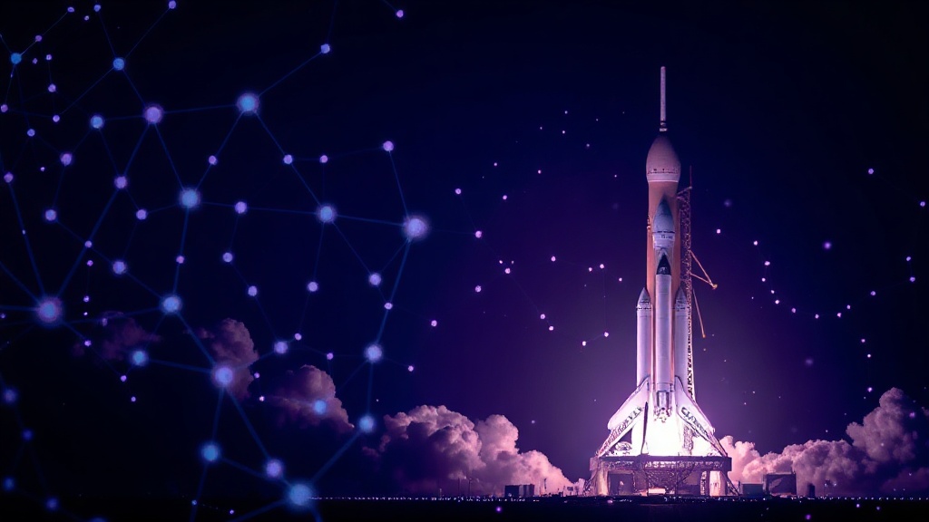 SpaceX Starship V3 rocket lifting off from the launchpad
