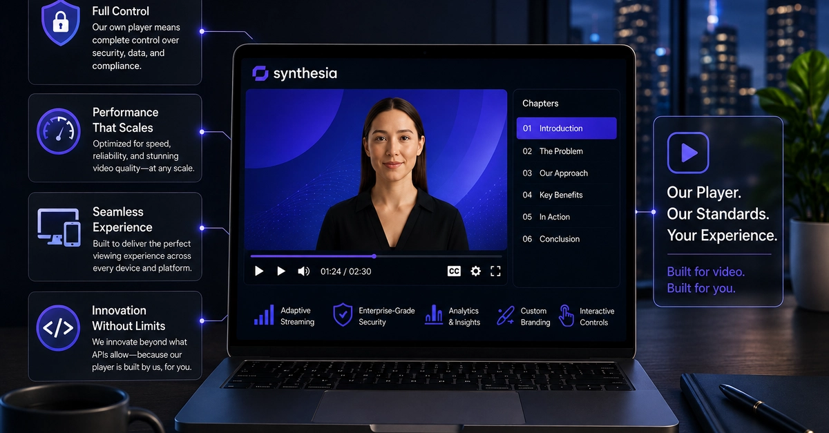 Synthesia's Secret: Owning the Video Player, Not Just an API