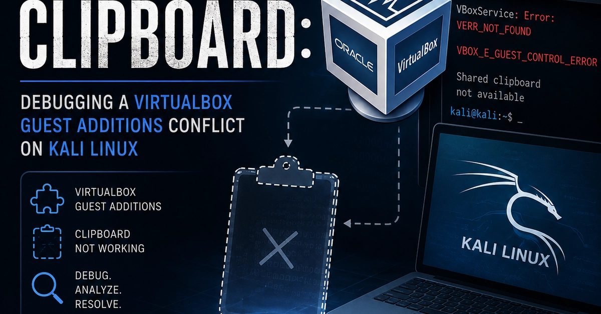 Kali Linux VirtualBox Clipboard Fails After Kernel Update