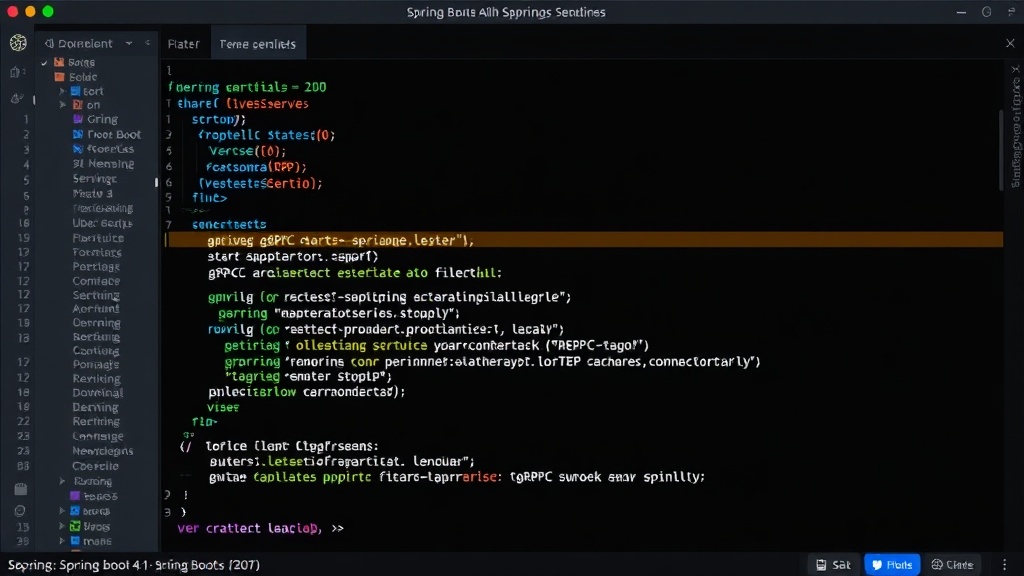 Spring Boot 4.1 gRPC client and server starter dependencies in build file