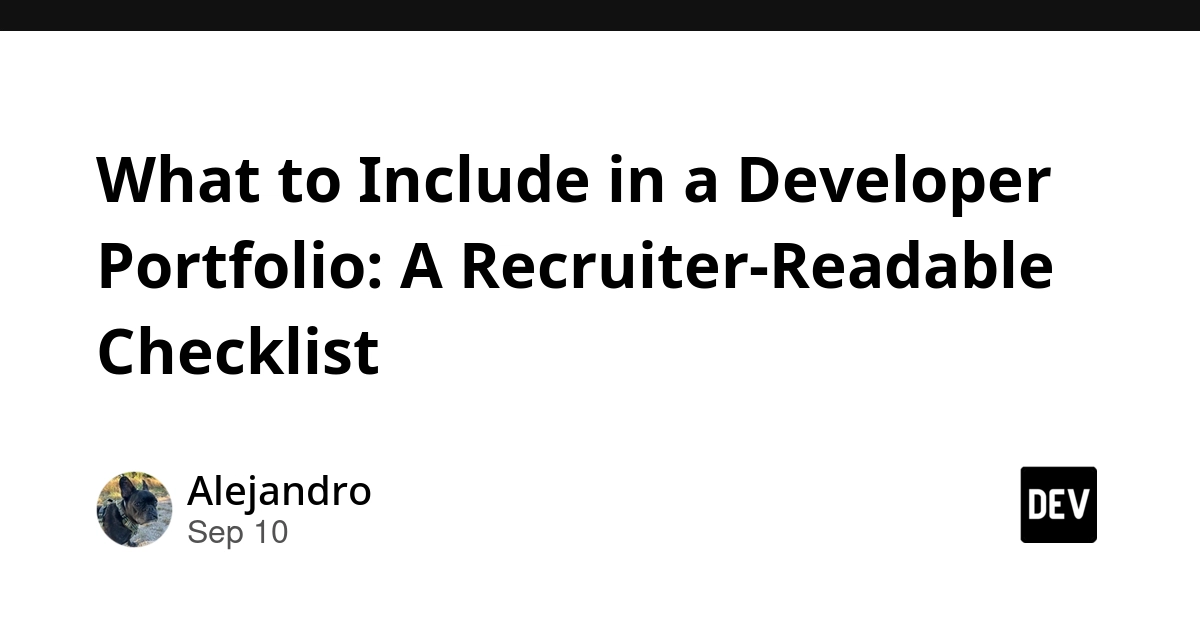 Developer Portfolios: The Recruiter's 3-Step Path to Proof