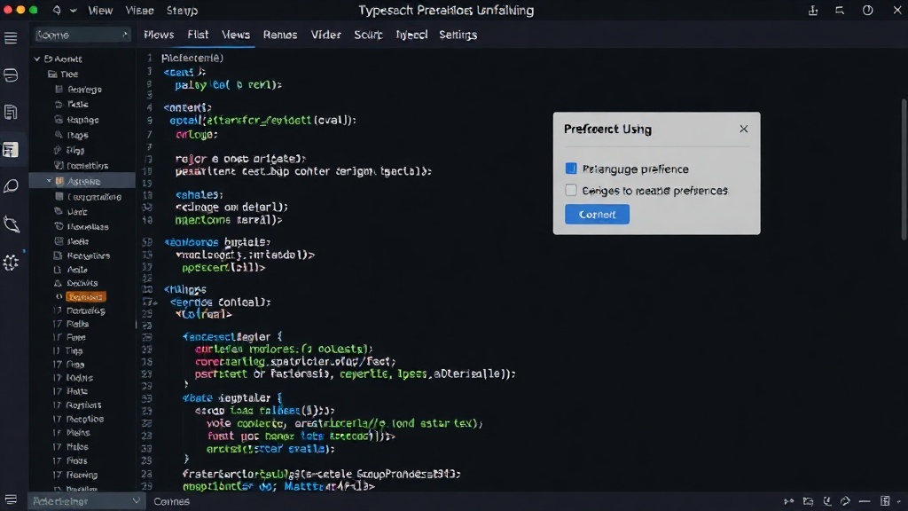 TypeScript type definition for language preference options in an internationalized app.