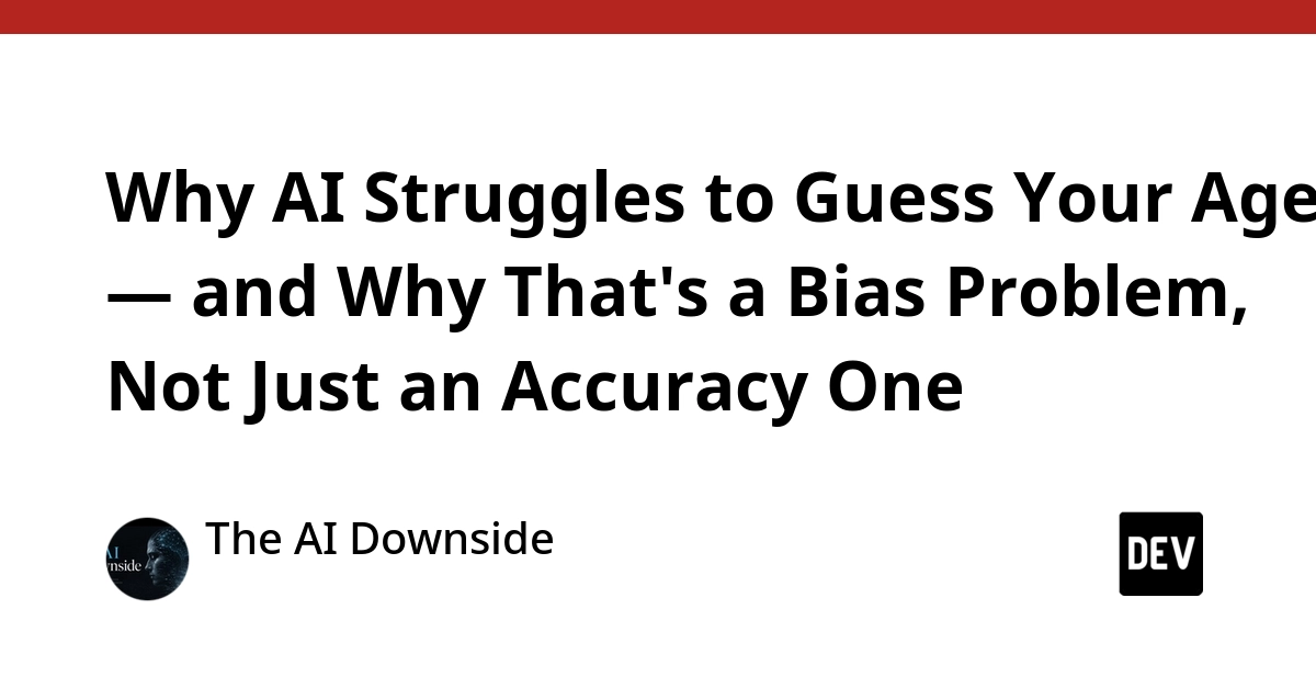 AI Age Guessing Fails at Critical Age Thresholds, Exposing Bias