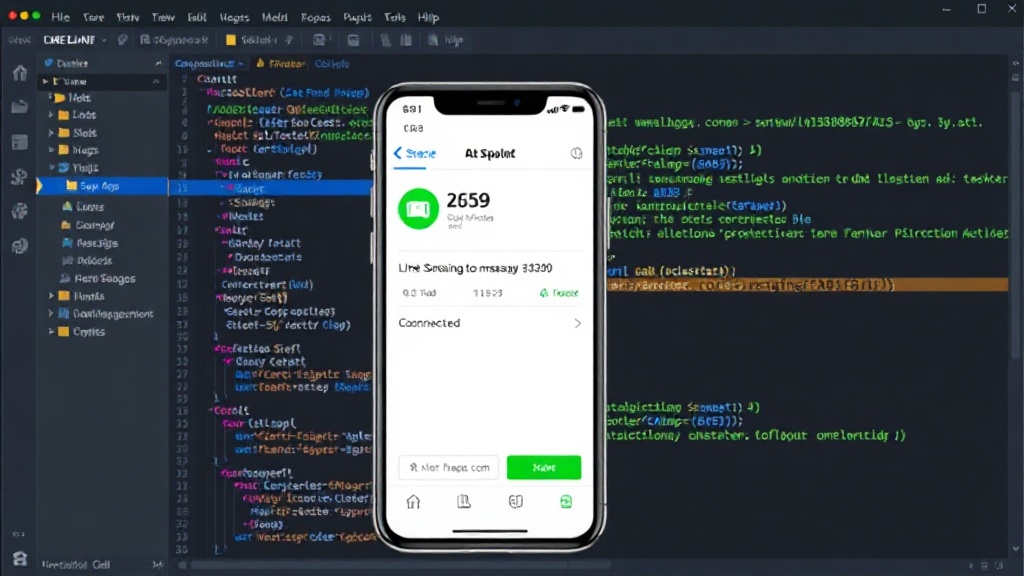 LINE MINI App user interface showing a completed transaction