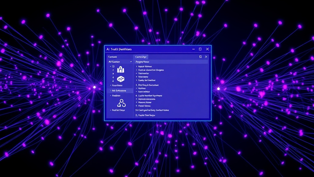 Diagram showing an AI agent's context window being filled with tool definitions