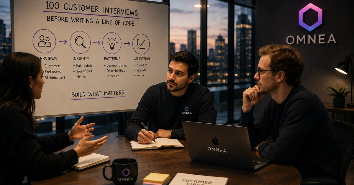 Omnea Built Procurement Software After 300 Customer Interviews