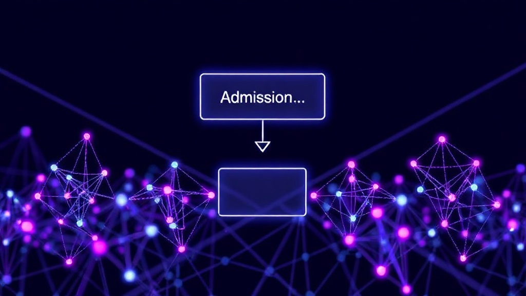 Diagram illustrating the flow from agent task to runtime graph generation with admission gate