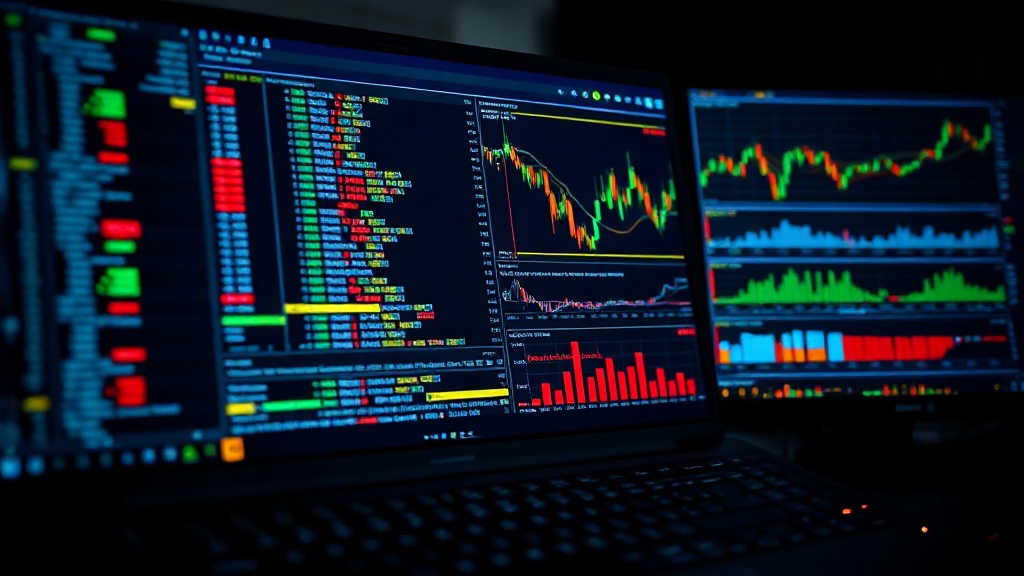 Developer's terminal displaying raw stock data queries and analysis