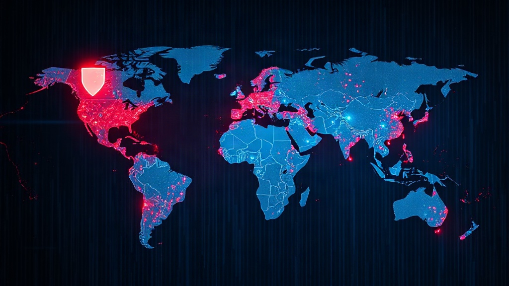 A world map visualization showing high concentrations of open Telnet ports globally