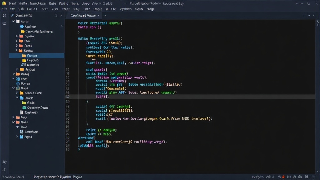 Python script demonstrating structured API parameter validation with Pydantic models