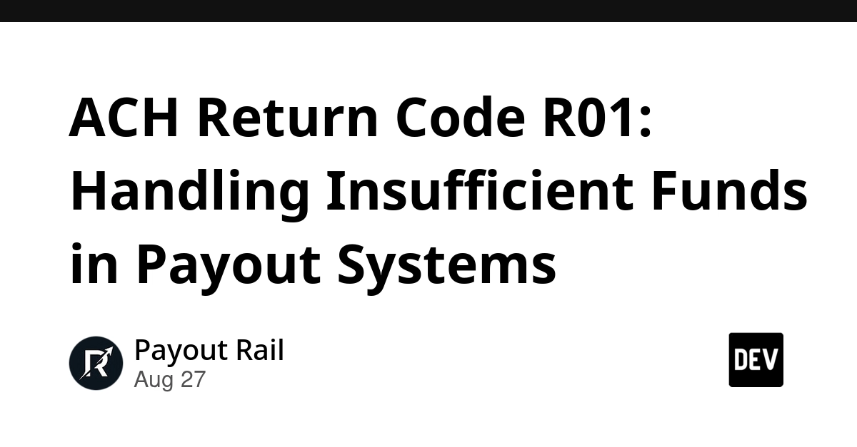 ACH Return Code R01: Mastering Insufficient Funds in Payouts