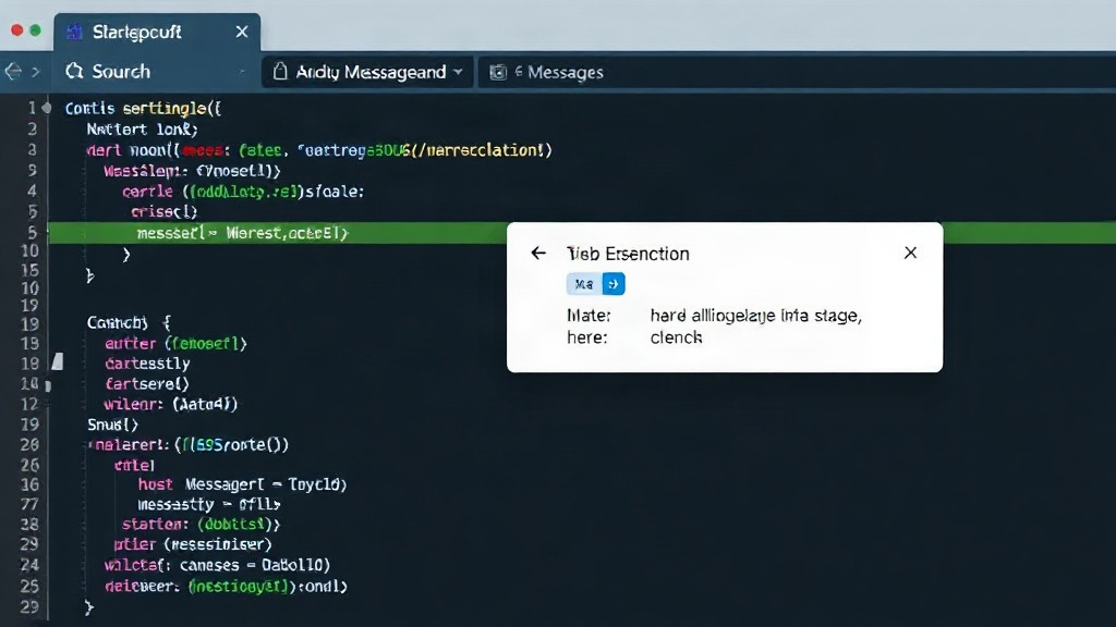 Browser console showing a successful WebSocket connection and message exchange