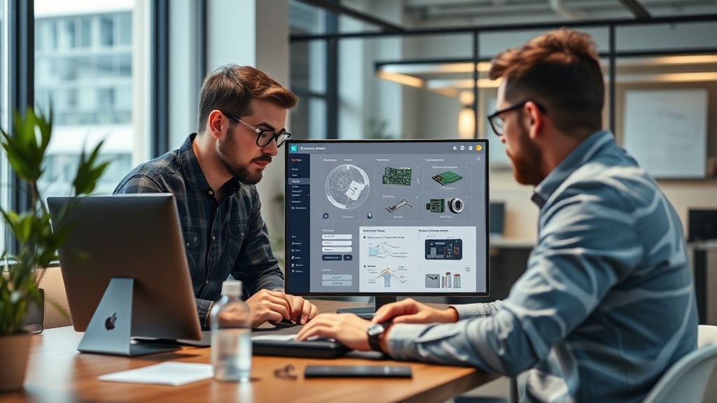 User interface mockup showing canitbebuilt analyzing a new hardware product concept