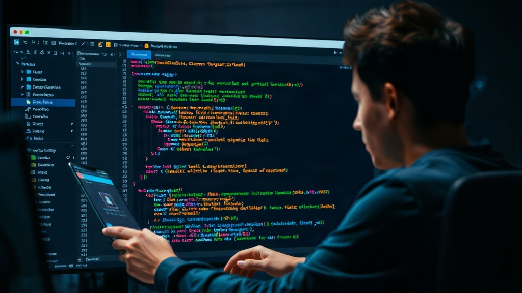Developer interacting with Cursor AI's code generation interface within an IDE