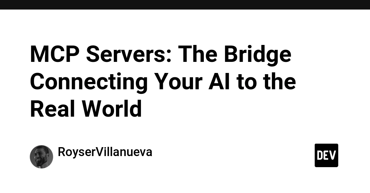 MCP Servers: AI's Universal Translator for Real-World Tasks