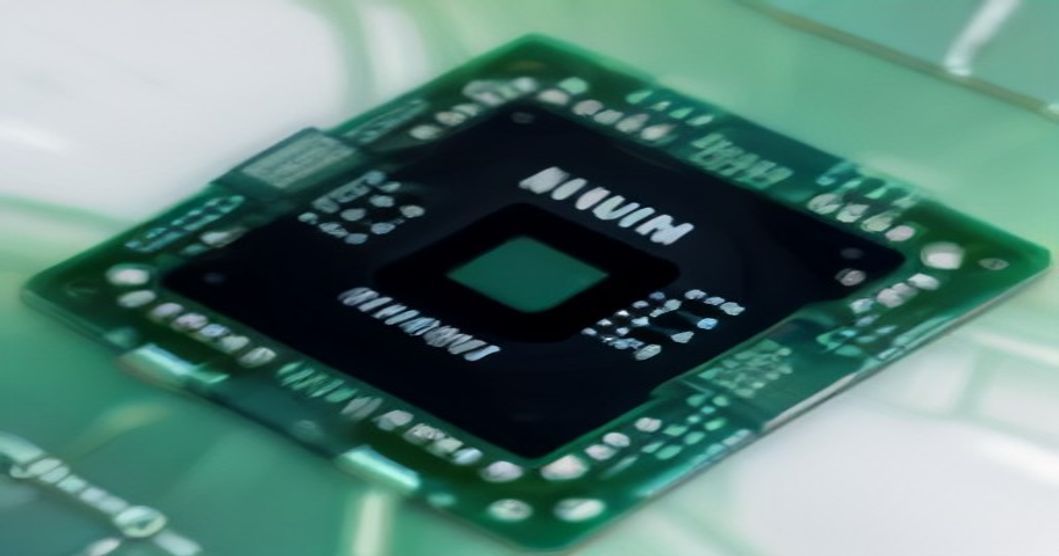 Diagram illustrating hypothetical high-speed interconnects between custom AI accelerator chips