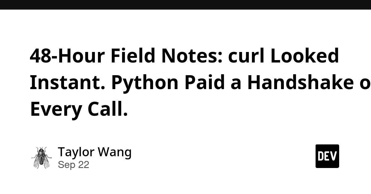 Python HTTP Client Latency: The Hidden Cost of Connection Pooling