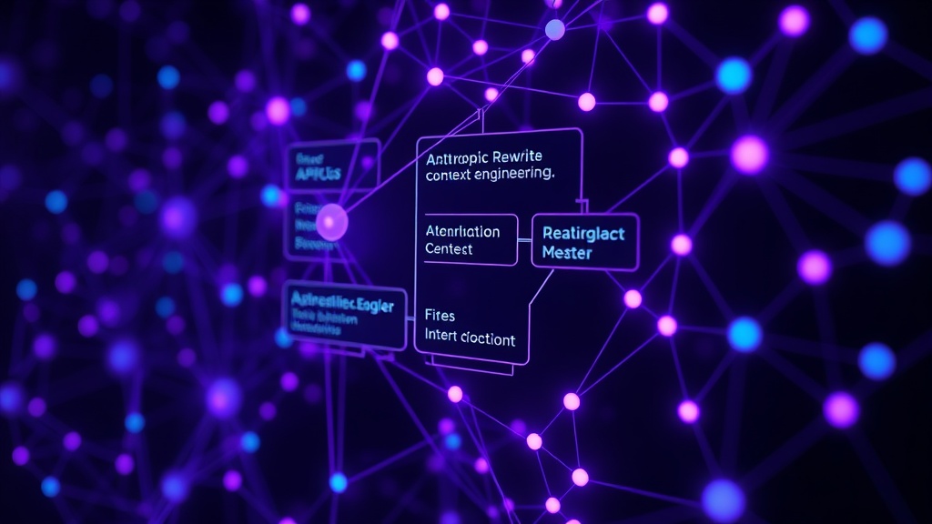 Developer interface showing API calls and context data flow for an AI assistant application