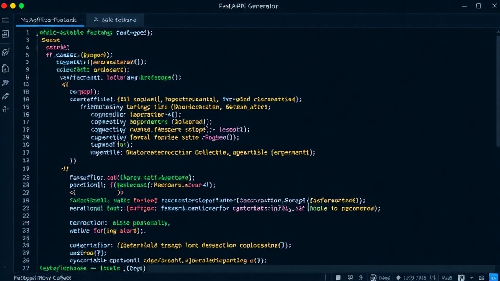 Code snippet illustrating a basic fastapi-crudrouter setup