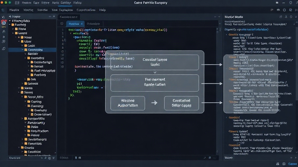 Diagram illustrating the wrapper's abstraction layer between user code and various AI model APIs