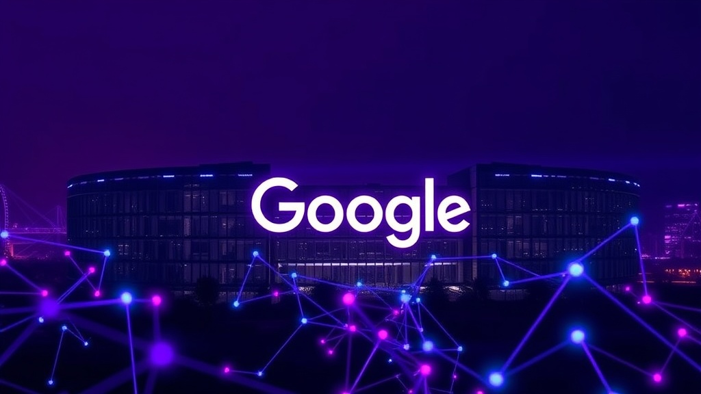 Googleplex campus exterior, symbolizing the company's core operations and AI initiatives
