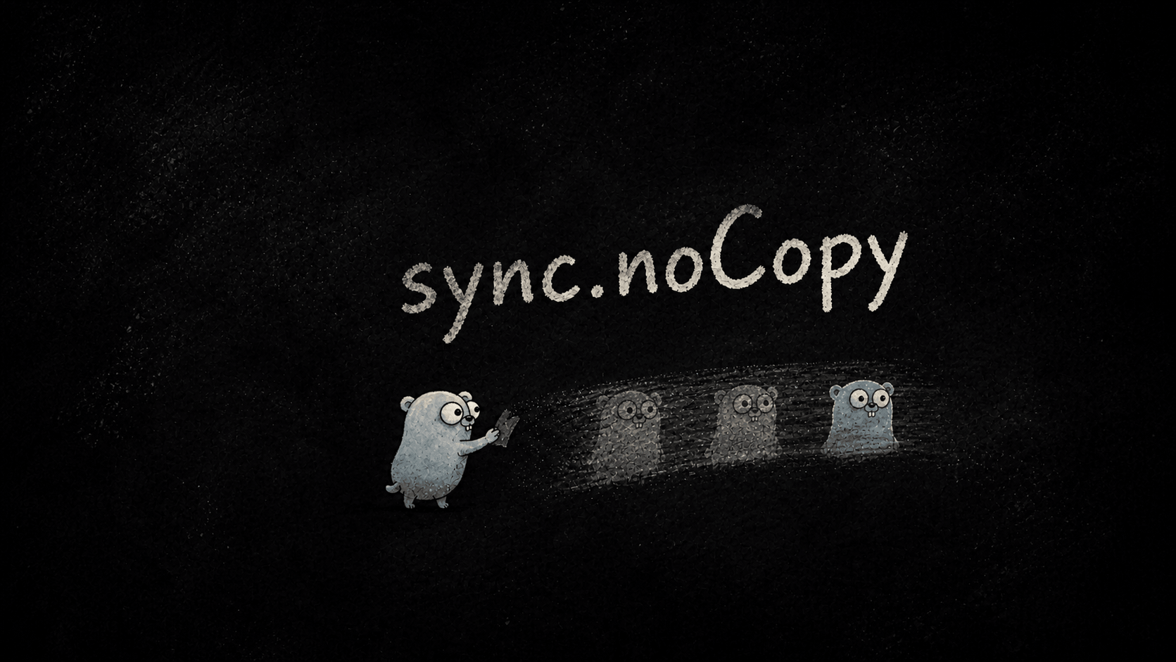 Go's sync.noCopy prevents accidental struct copies, ensuring safety