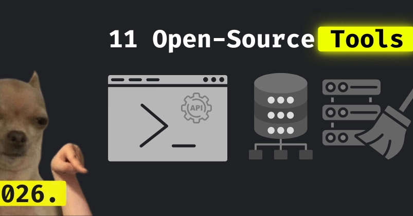 11 Essential Open-Source Tools for Every Developer's Machine