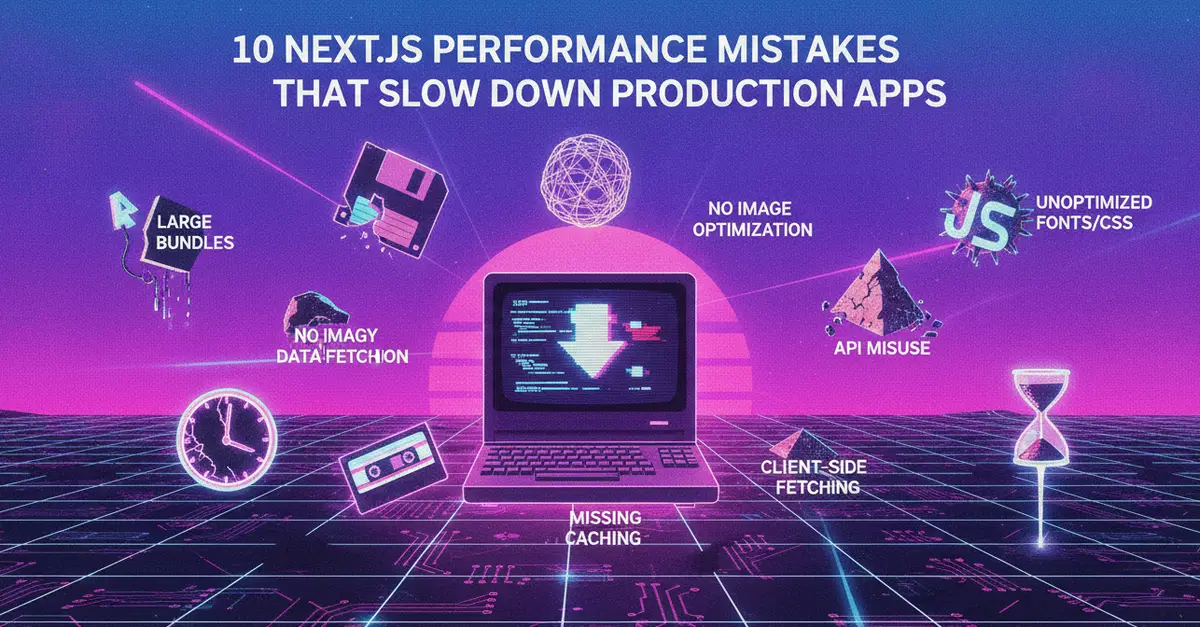 10 Next.js Performance Mistakes Slowing Production Apps