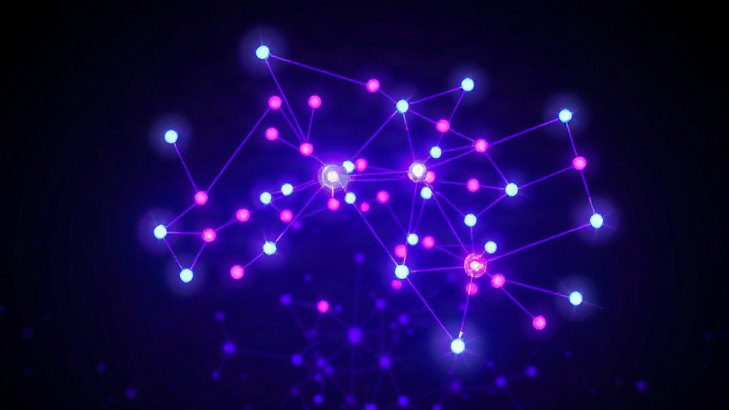 A visualization of a small neural network's decision tree in a strategy game scenario.