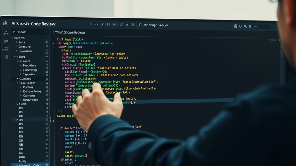 Developer pasting nested div tags into the AI sarcastic code reviewer interface.