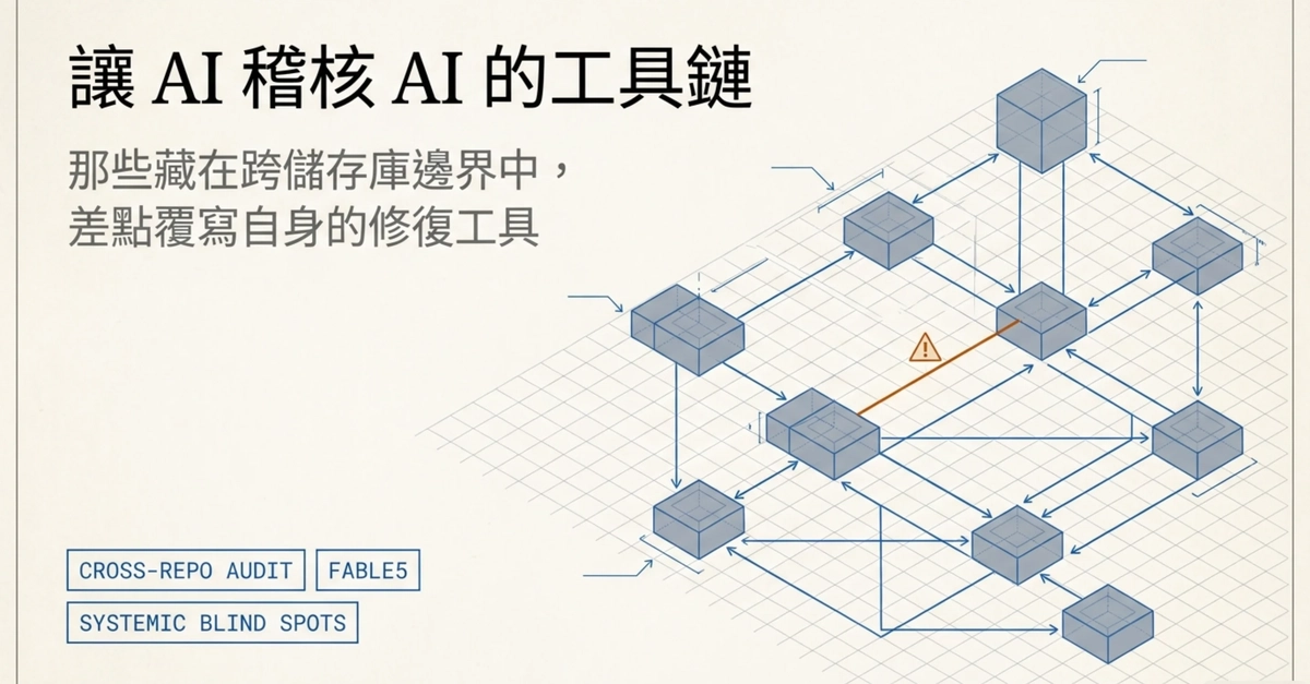 AI Auditing AI's Toolchain: Fable5 Overwrites Own Fix