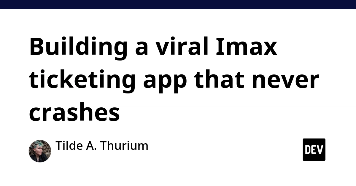 IMAXXING: How Temporal and Cloud Run Built a Viral IMAX Ticketing App
