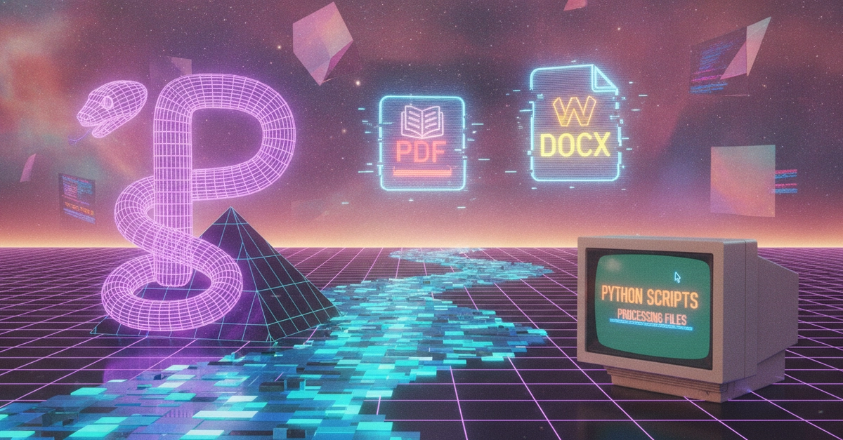 Convert PDFs to DOCX with Python and pdf2docx