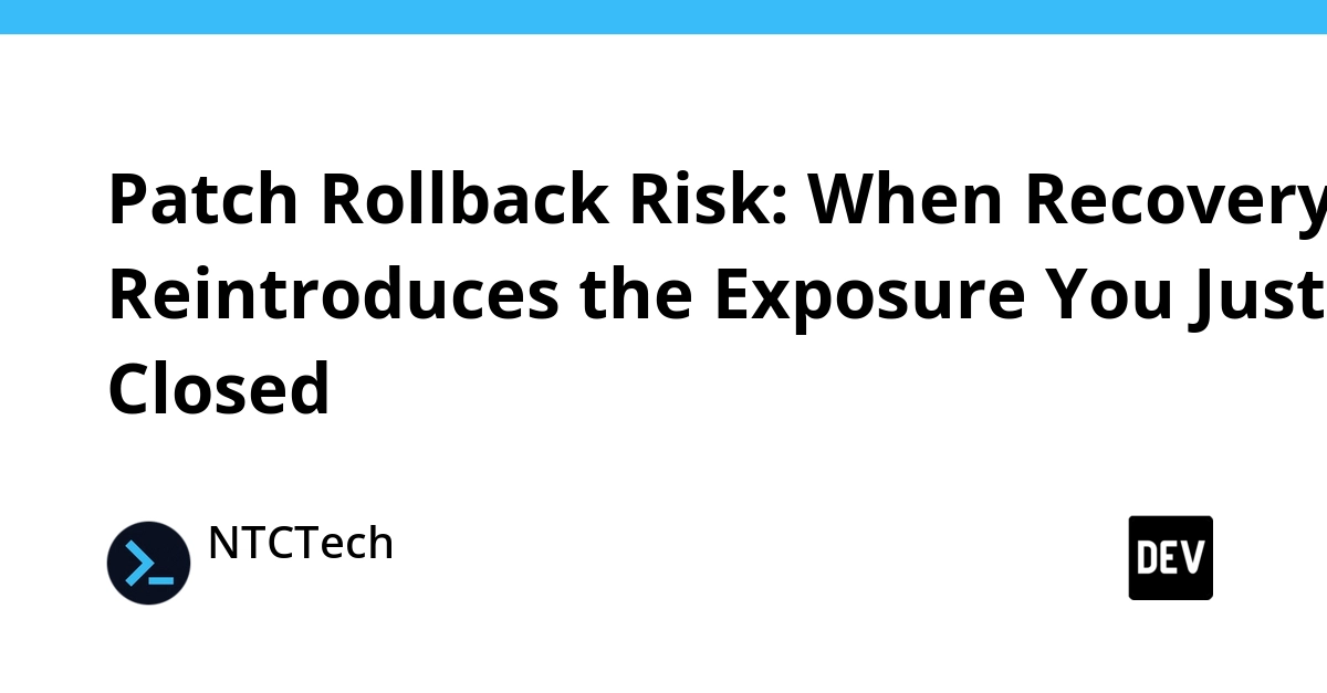 Patch Rollback Risk: Microsoft RDS Failure Exposes Recovery Pitfalls