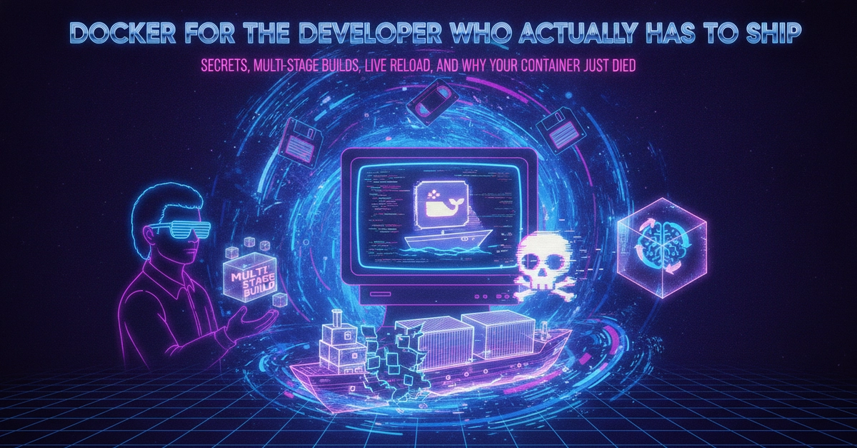 Docker Secrets: Ship Securely, Build Faster, and Debug Dying Containers