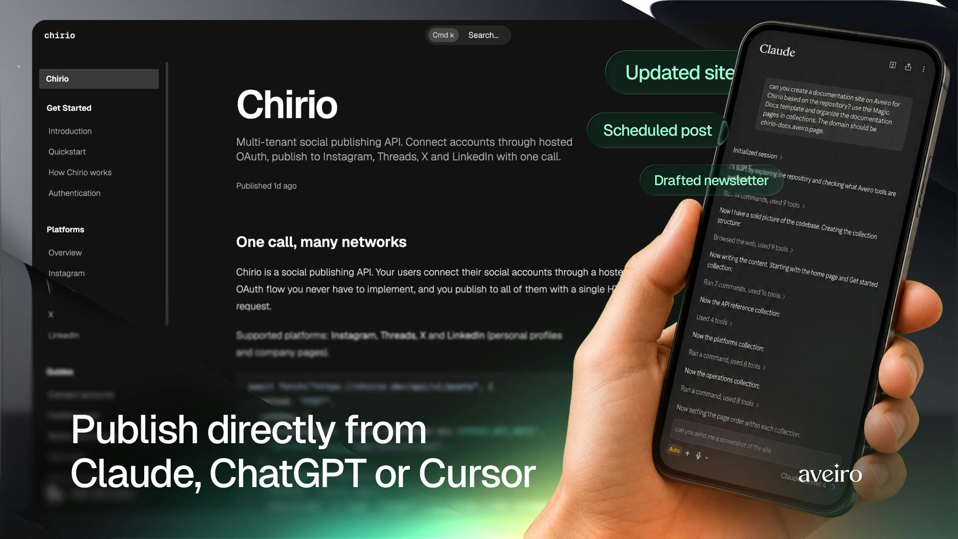 Aveiro Launches AI Agents to Automate Content Creation and Publishing