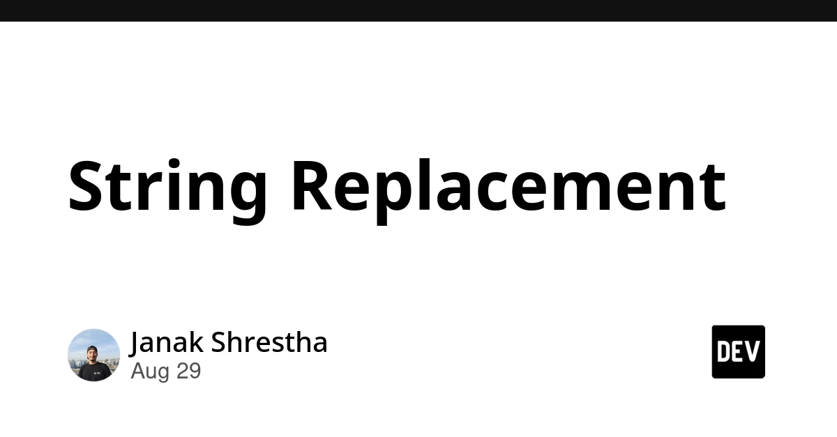 String Replacement: A Practical Guide to XML Template Population