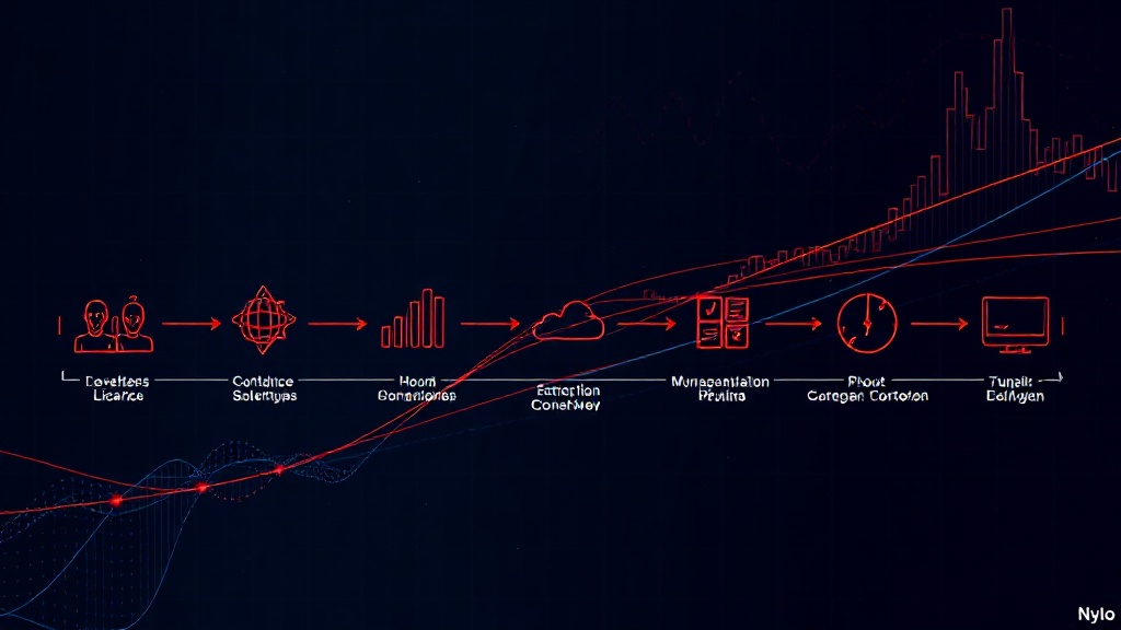 Diagram illustrating a user journey across multiple organization-controlled domains