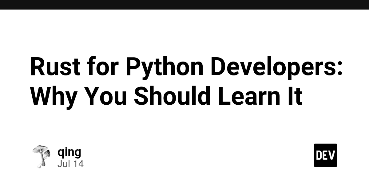 Rust for Python Devs: 10-100x Speedups for CPU-Intensive Tasks