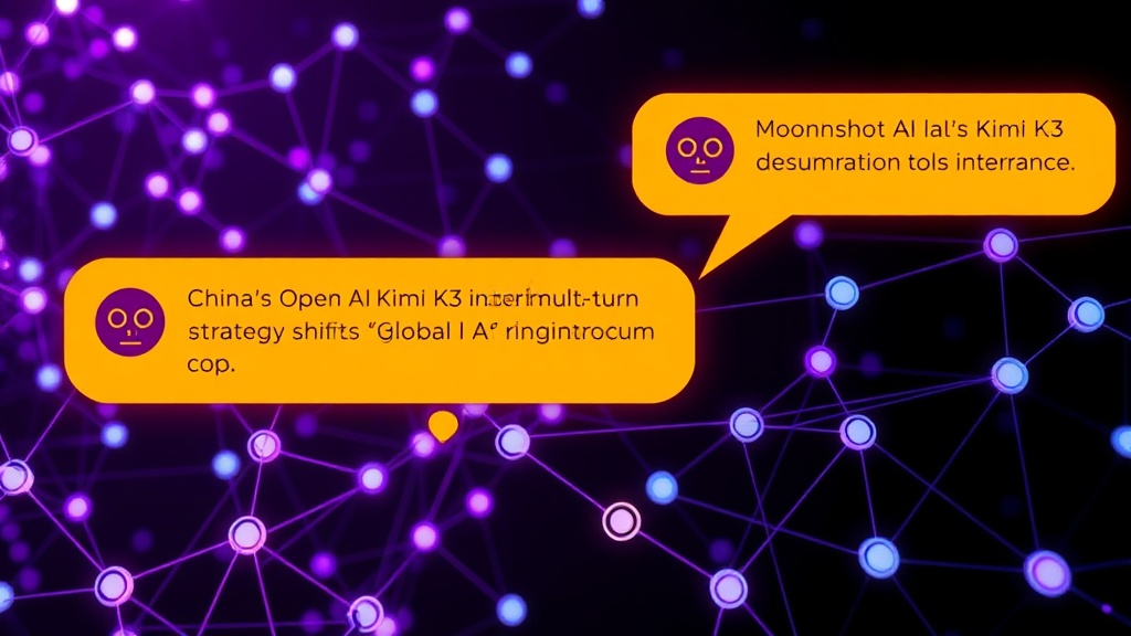 Moonshot AI's Kimi K3 interface demonstrating multi-turn conversational capabilities