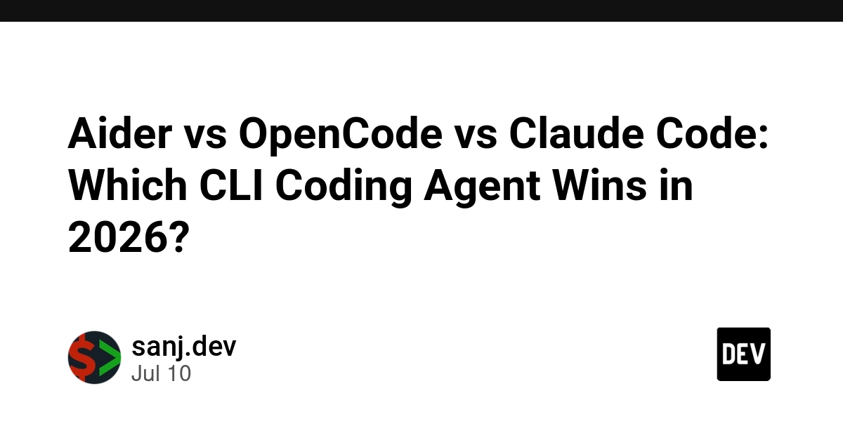 Aider, OpenCode, and Claude Code: CLI AI Coding Agents Benchmarked