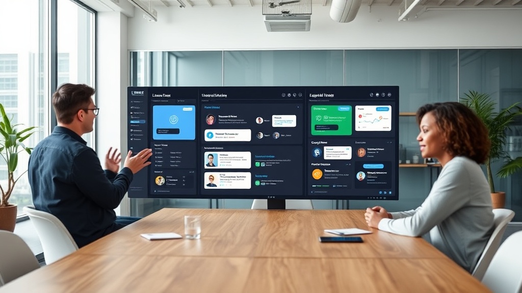 Liminal dashboard showcasing integrated team collaboration and AI agent interfaces